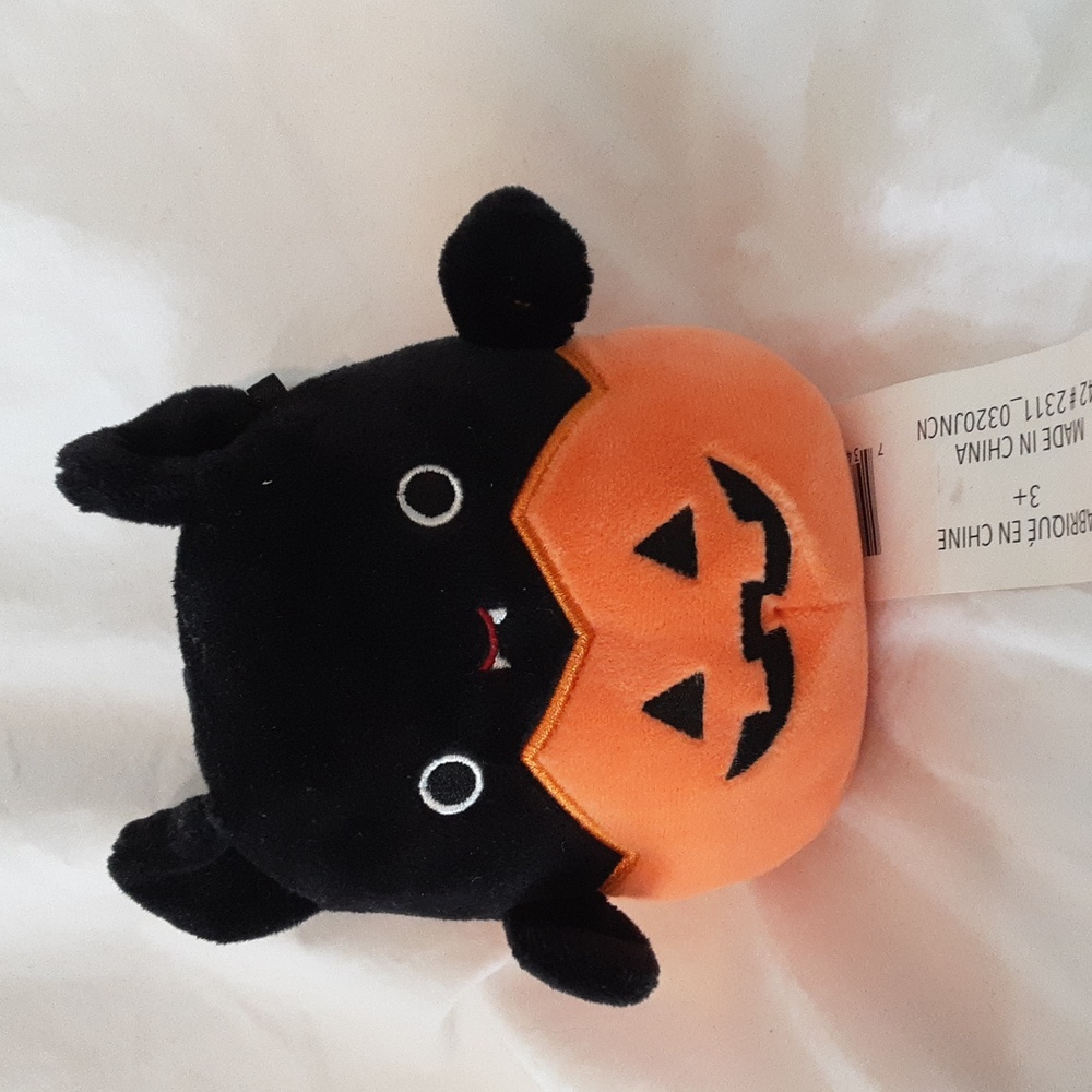 RARE Squishmallows - 5" Emily the bat in a pumpkin, 2020 version, NWOT